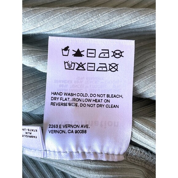 Reformation Ashlee Midi Dress XL Strappy Open Back Minimalist Modern Soft Glam - Picture 9 of 13